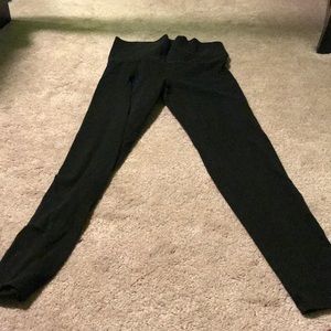 Victoria’s Secret PINK all black leggings
